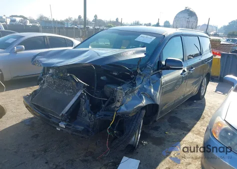 2017 Kia Sedona Lx из США, поврежденный, VIN KNDMB5C13H6338305